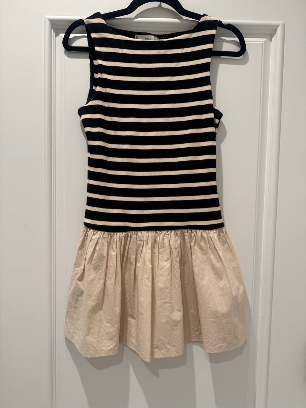 Mango Striped Mini Dress Size S - Picture 4 of 5